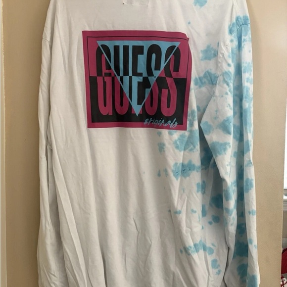 Vintage Guess Originals Long Sleeve Shirt Size Large - Picture 2 of 2